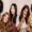 Group of diverse women with different hair colours, styled with L’Oréal hair products.